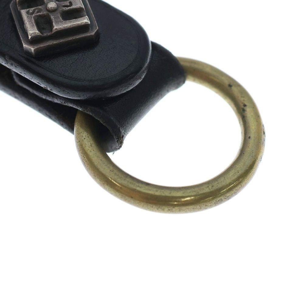 STOP LIGHT (ストップライト) 卍 マンジ レザー ベルトループ ブラック