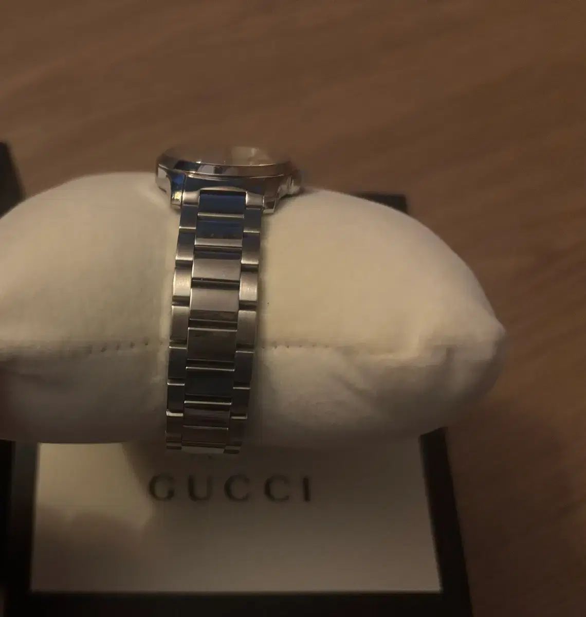 グッチ GOLD ハンド スチール メタルバンドウォッチ 126 5 28 mm レディース クオーツウォッチ