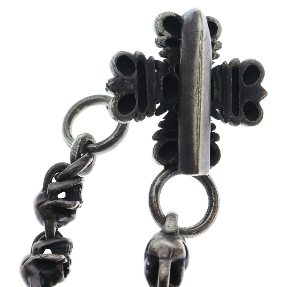 STOP LIGHT (ストップライト) 13 Skull Wallet Chain 13スカル K18