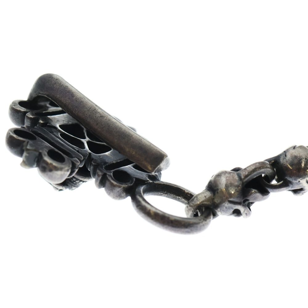 STOP LIGHT (ストップライト) 13 Skull Wallet Chain 13スカル K18