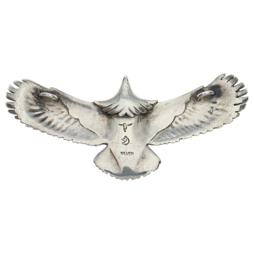 TADY KING タディアンドキング SV 中イーグル全銀 ネックレストップ シルバー