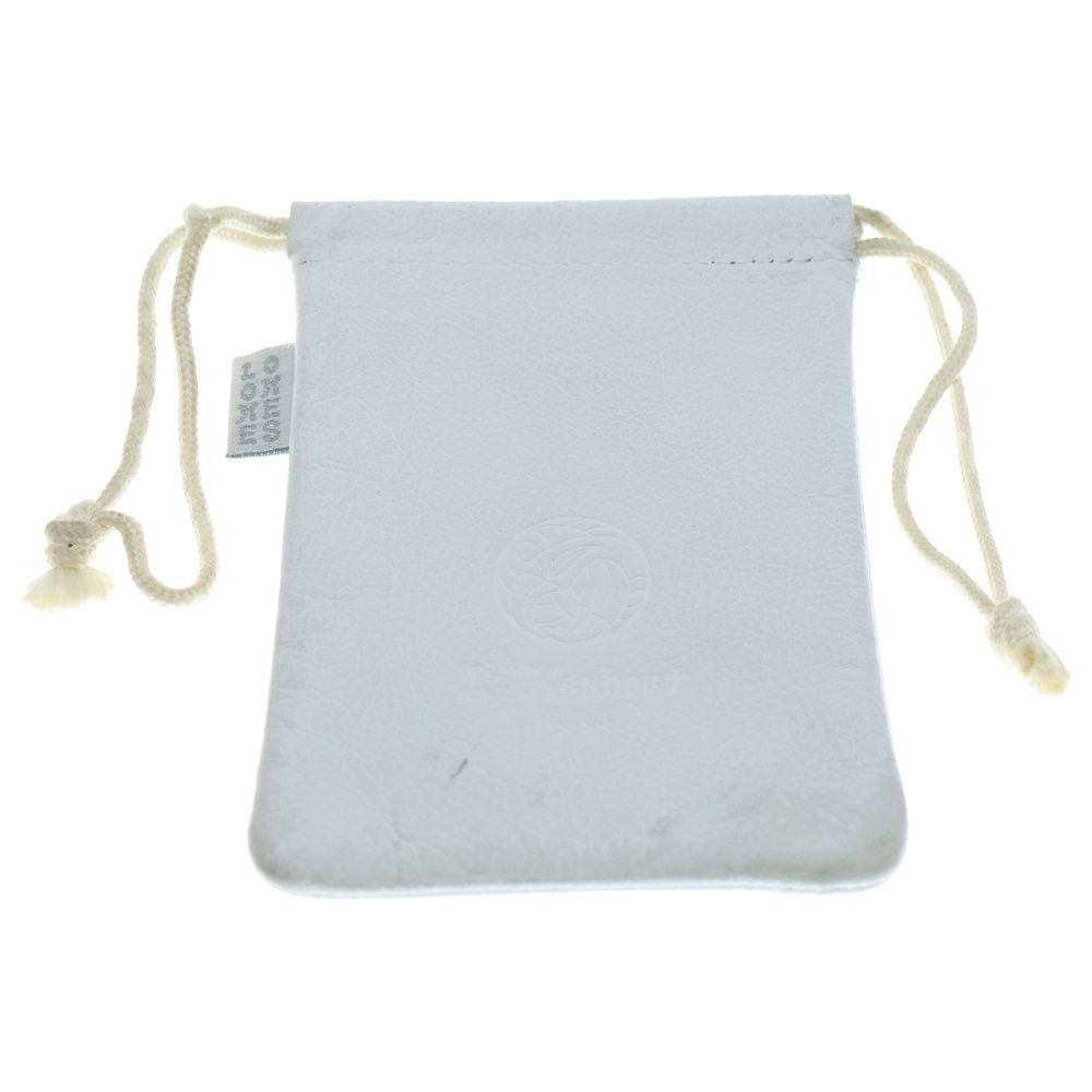  LEONARD KAMHOUT レナードカムホート レザー コンパクトウォレット ホワイト 名刺入れ 小物