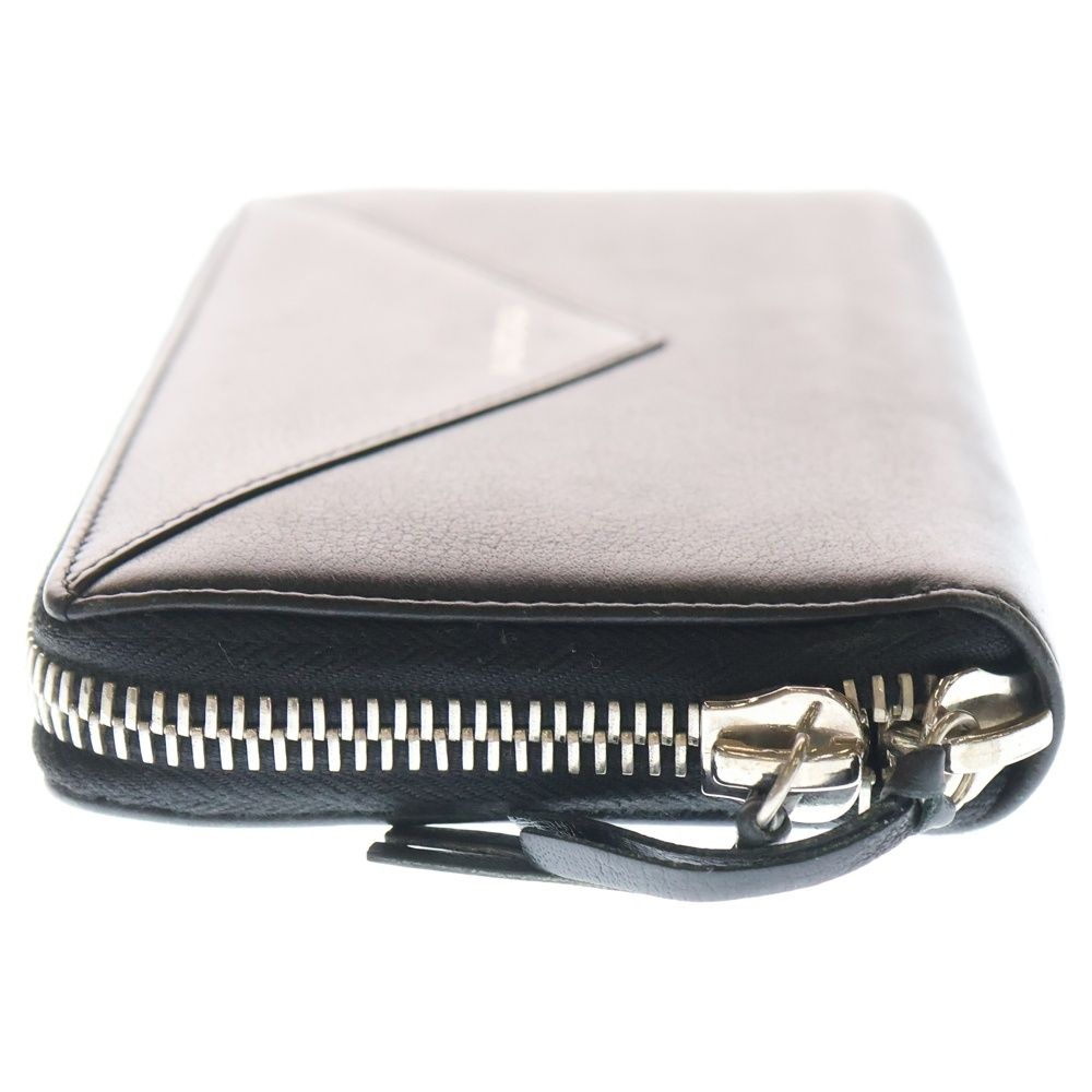 ✨極美品✨BALENCIAGA 長財布　ペーパーマニー　ラウンドジップ　ブラック BALENCIAGA（バレンシアガ） 長財布 371661 PAPIER ZA MONEY ペーパー