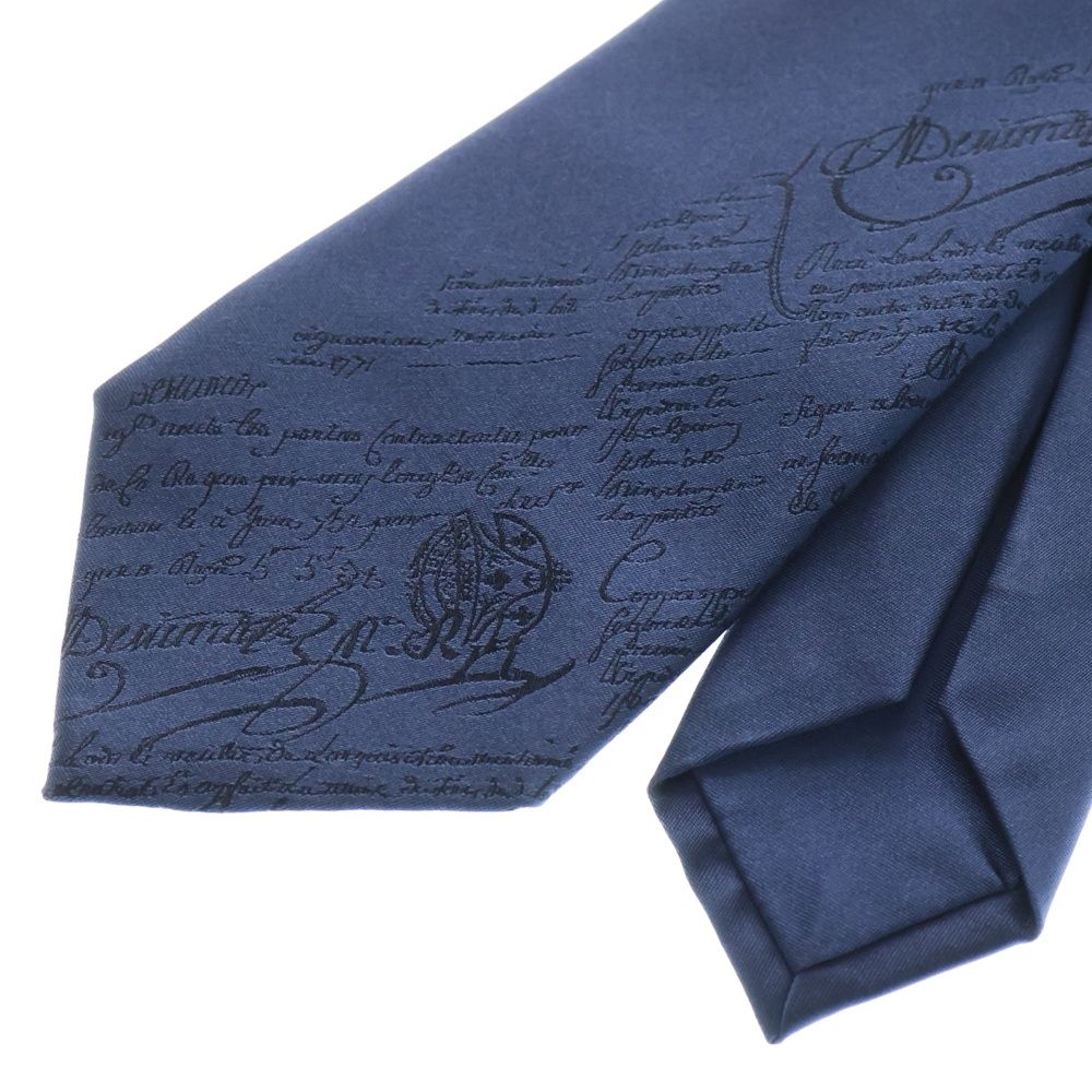 Berluti (ベルルッティ) スクリット カリグラフィ シルク ネクタイ