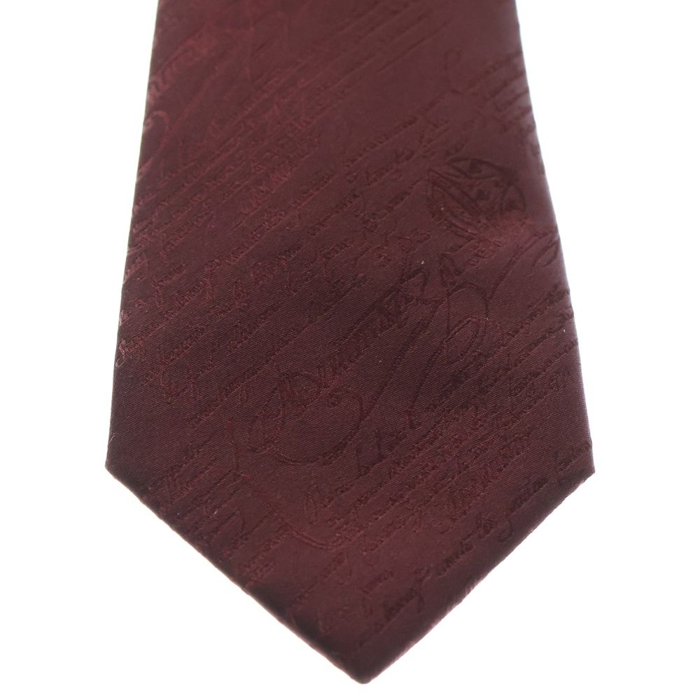 Berluti (ベルルッティ) スクリット カリグラフィ シルク ネクタイ