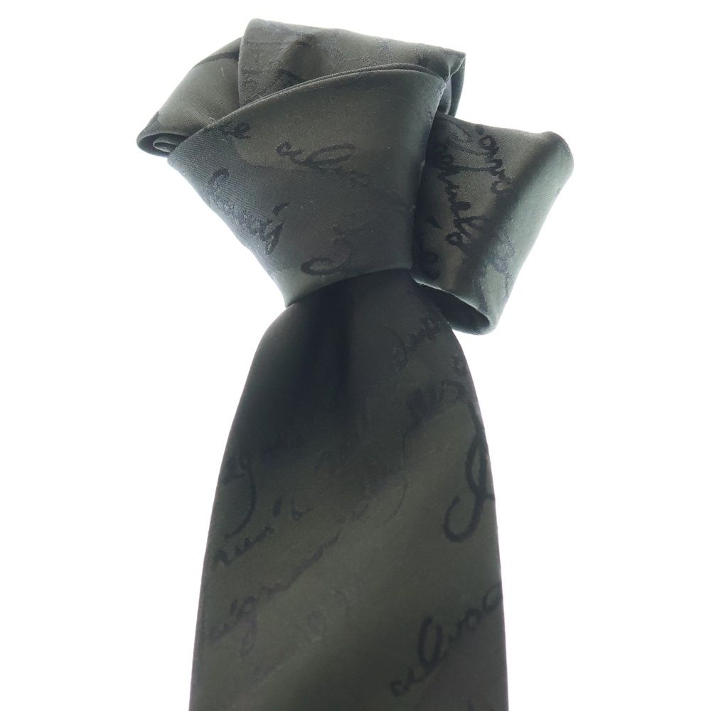 Berluti (ベルルッティ) スクリット カリグラフィ シルク ネクタイ