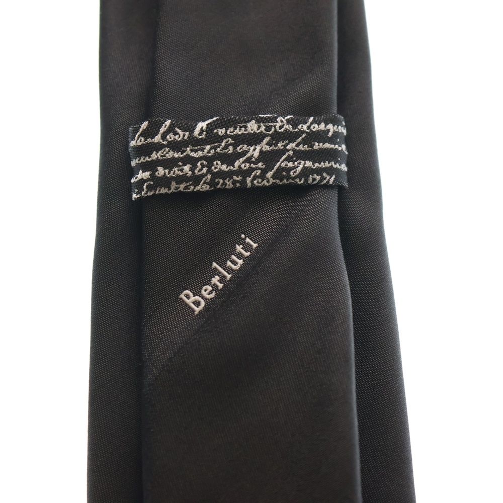 Berluti (ベルルッティ) スクリット カリグラフィ シルク ネクタイ