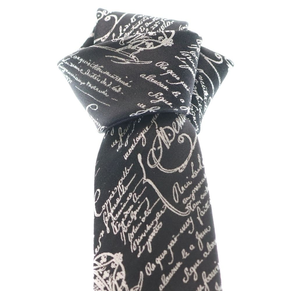 Berluti (ベルルッティ) スクリット カリグラフィ シルク ネクタイ