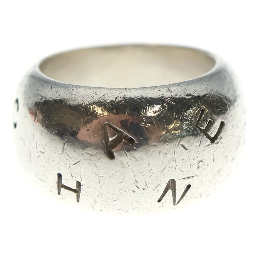 CHANEL (シャネル) ロゴリング 指輪 シルバー 925 17.6g #12 - メルカリ