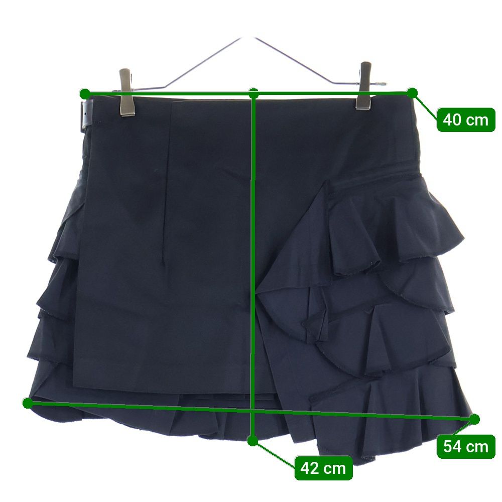 COMME des GARCONS (コムデギャルソン) 11SS フリル ベルテッド ラップ