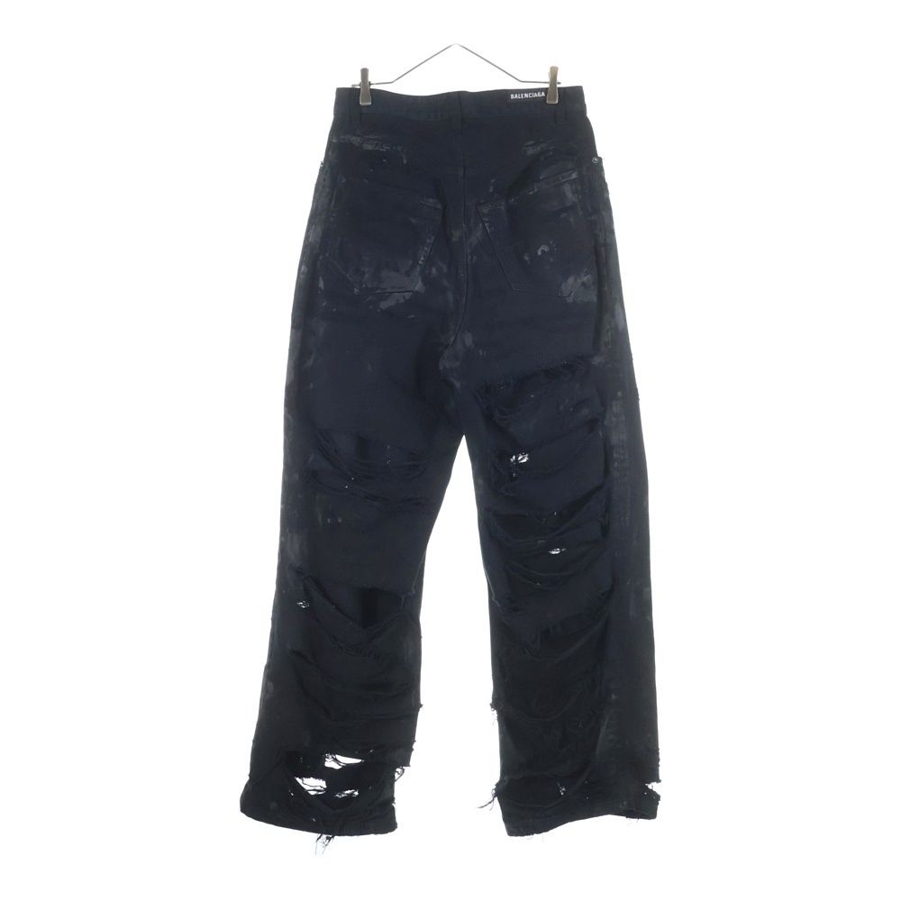 BALENCIAGA (バレンシアガ) 23SS SUPER DESTROYED BAGGY 745248 TNW11