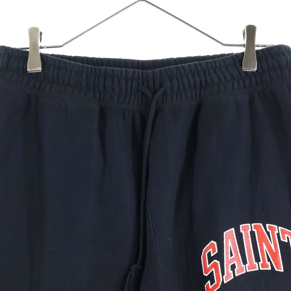  SAINT MICHAEL セントマイケル アーチロゴプリント スウェットパンツ ジョガーパンツ ブラック SM A 23 0000 036 その他 メンズ