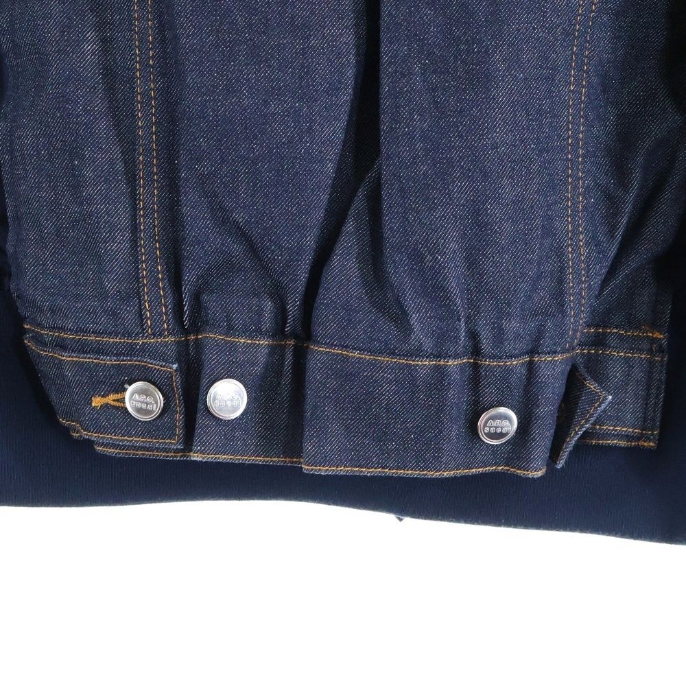 Sacai (サカイ) ×A.P.C アーペーセー ドッキング デニムジャケット