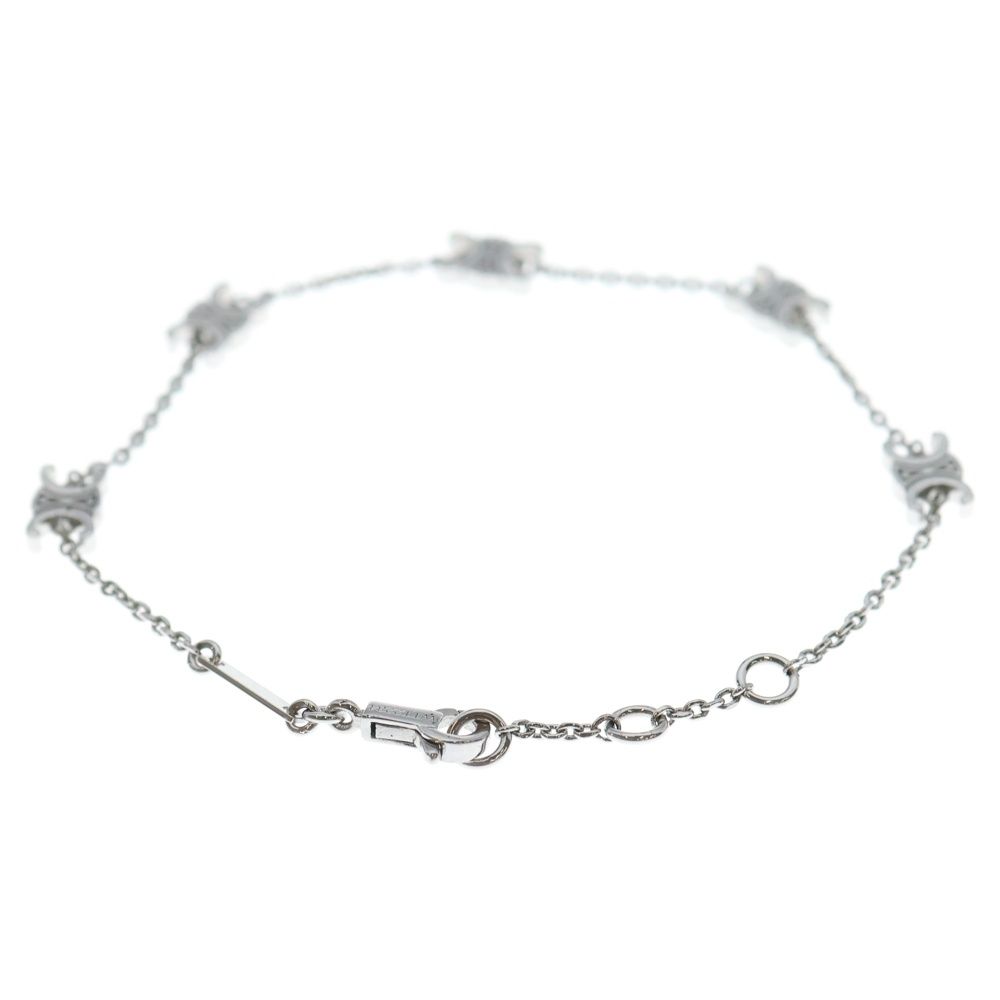 CELINE (セリーヌ) トリオンフ チャーム チェーン ブレスレット