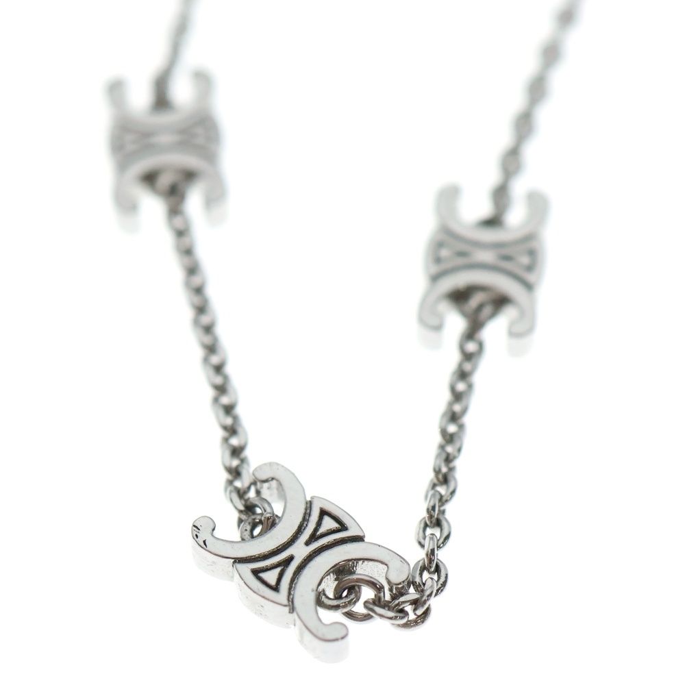 CELINE シルバーチェーンブレスレット CELINE セリーヌブレスレット シルバー