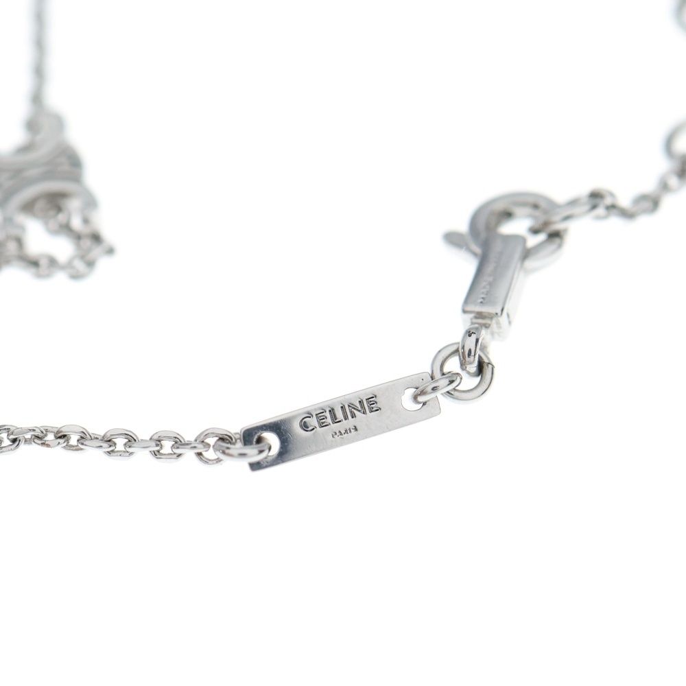 CELINE (セリーヌ) トリオンフ チャーム チェーン ブレスレット