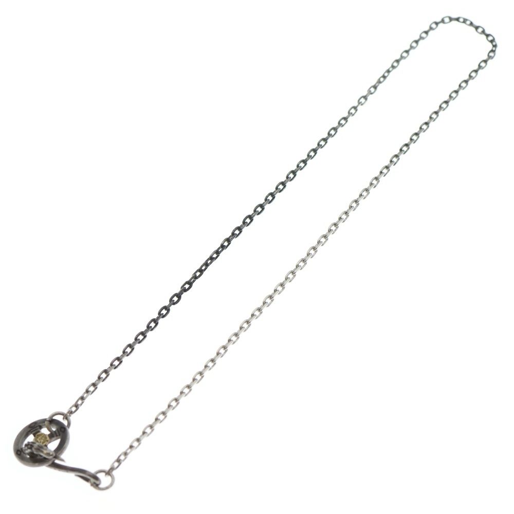 TADY KING タディアンドキング イーグルフック レギュラーホイールK 18ローズ付きチェーン ネックレス シルバー