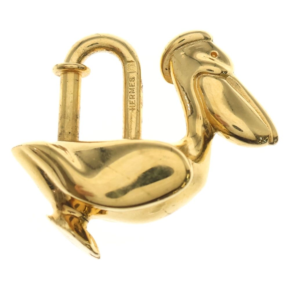 HERMES (エルメス) エルメス ペリカン カデナ バッグチャーム 南京錠
