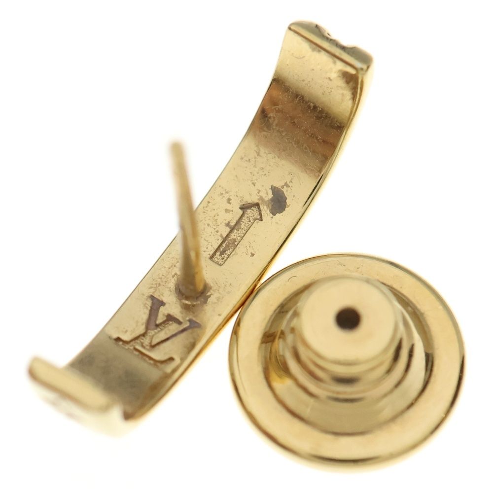  LOUIS VUITTON ルイヴィトン ナノグラム ピアス ゴールド GP M 01242 その他 ヘアアクセサリー