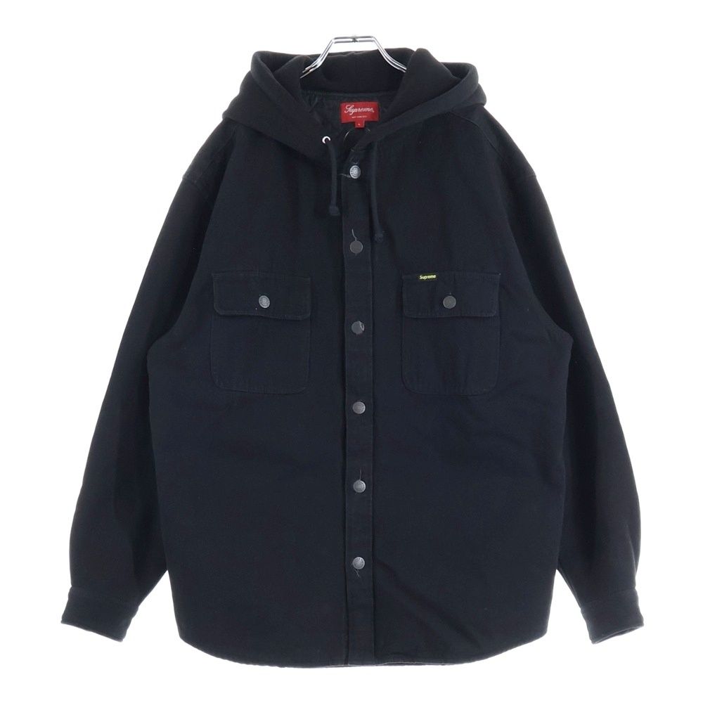 SUPREME (シュプリーム) 22AW Fleece Hooded Denim Shirt 切り替えし