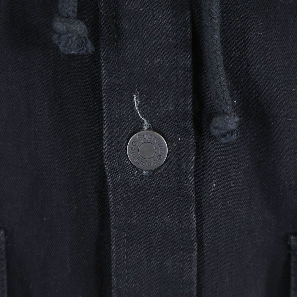 SUPREME (シュプリーム) 22AW Fleece Hooded Denim Shirt 切り替えし