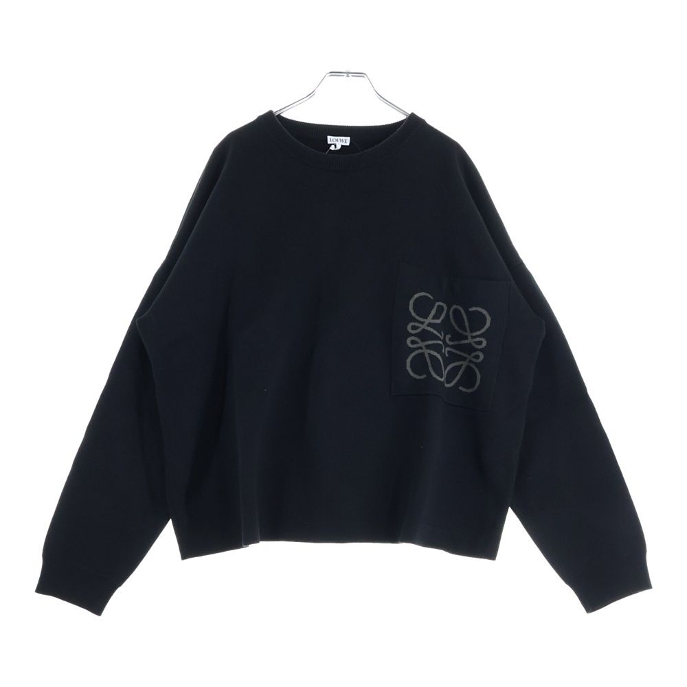 LOEWE (ロエベ) ANAGRAM POCKET SWEATER アナグラムポケットセーター