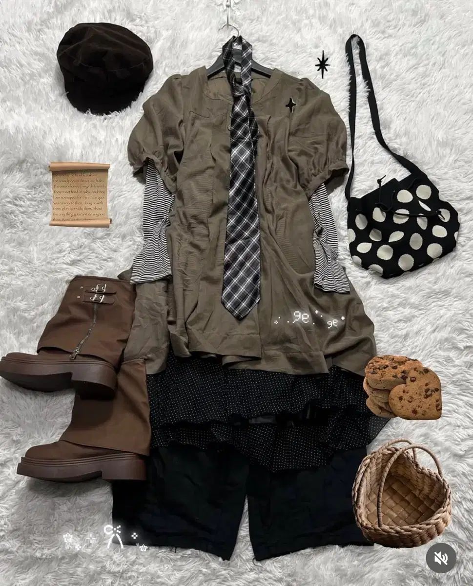 ヴィンテージ森ガール コーデ セット