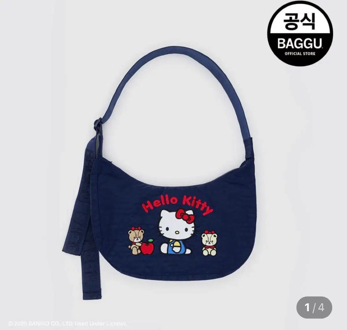 ハローキティ バッグ クロスバック クレセントバッグ