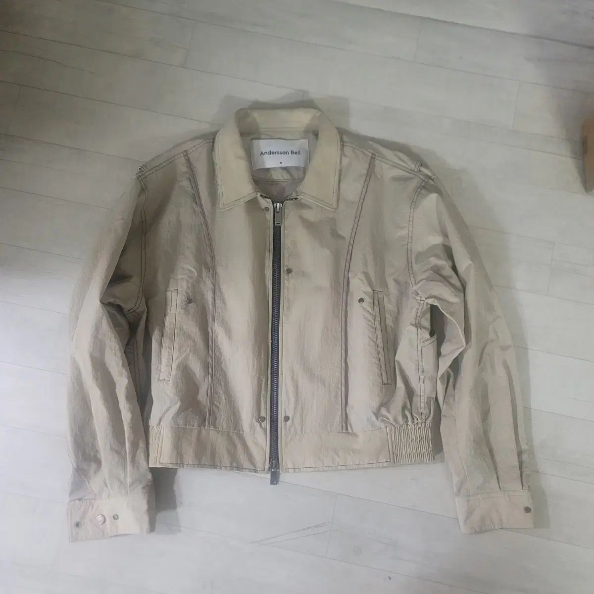 アンダースンベル ニュー ジェームス コントラスト ブルゾン M