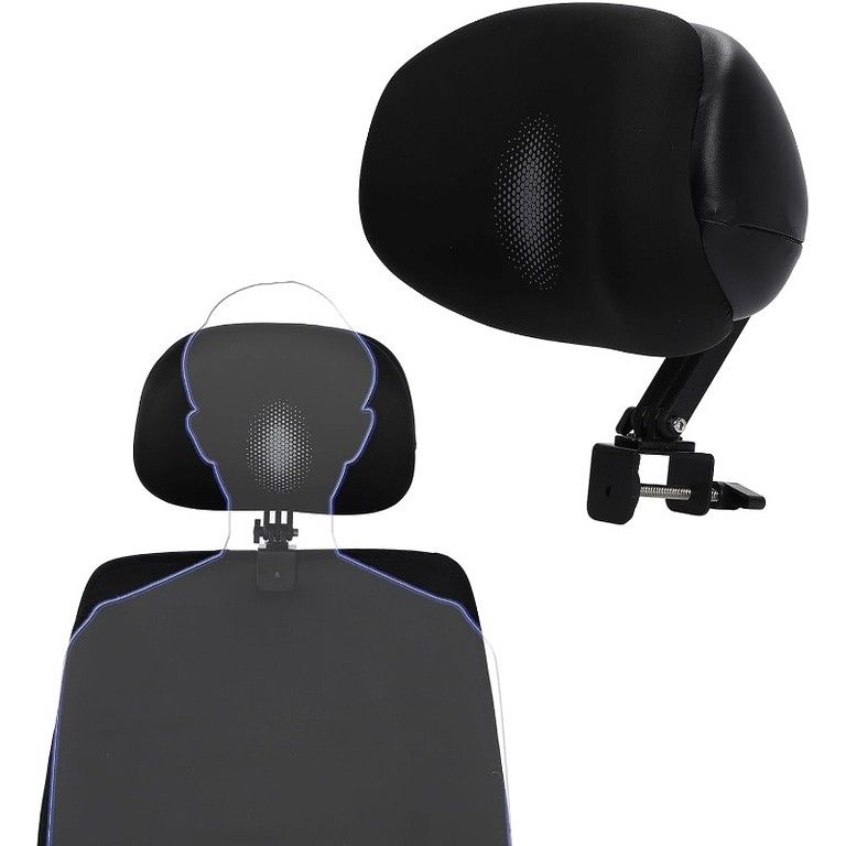 3D調整＆簡単取付 オフィスチェア用ヘッドレスト ネックサポート 高さ 角度 0 40 調整 デスクワーク ゲーミングチェア 会議椅子 姿勢サポート アクセサリー PALTIA製
