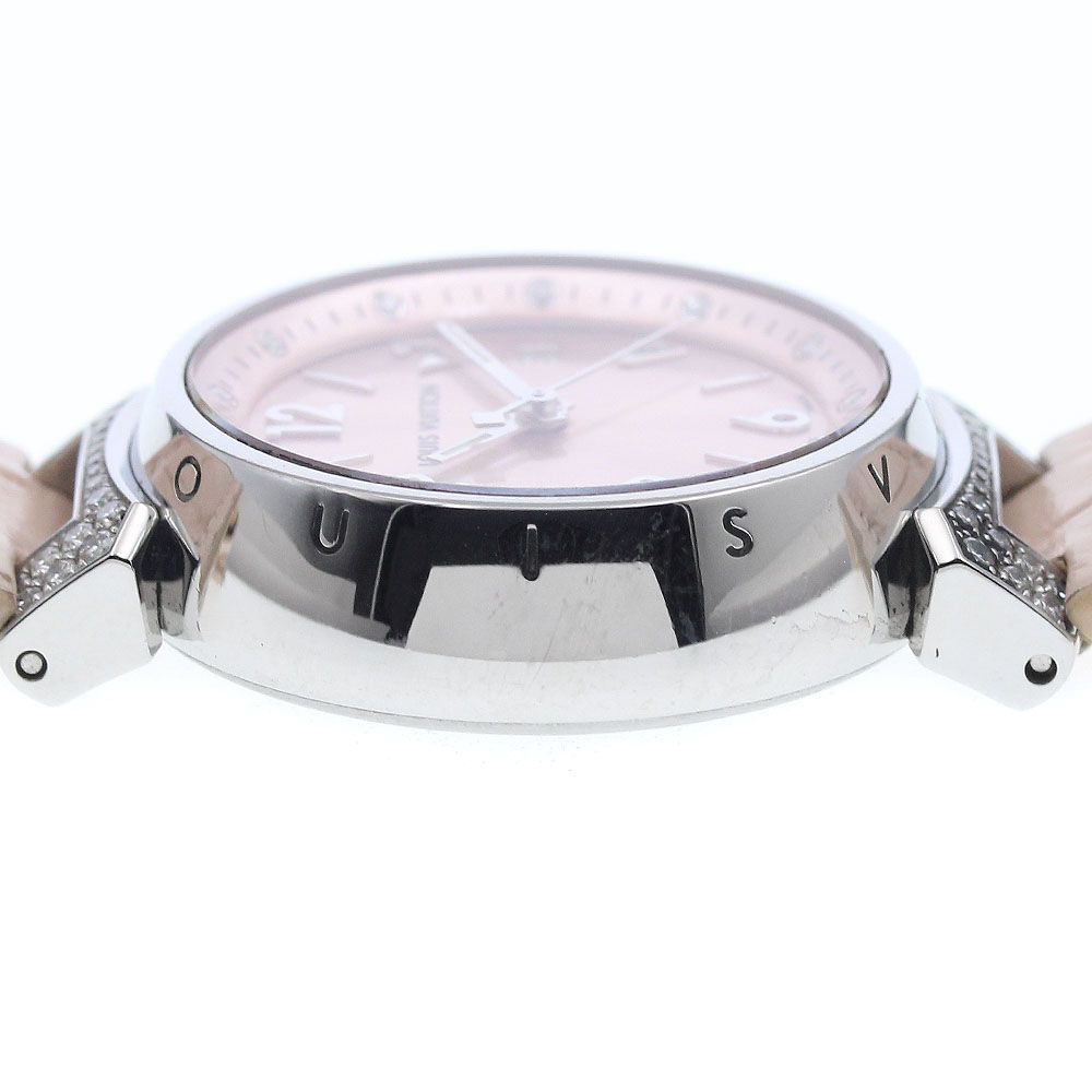  ルイ ヴィトン LOUIS VUITTON Q 121 Y タンブール ブラッシュディアモンPM 12 P ラグダイヤ クォーツ レディース き_930804 腕時計(クォーツ) 腕時計(アナログ)