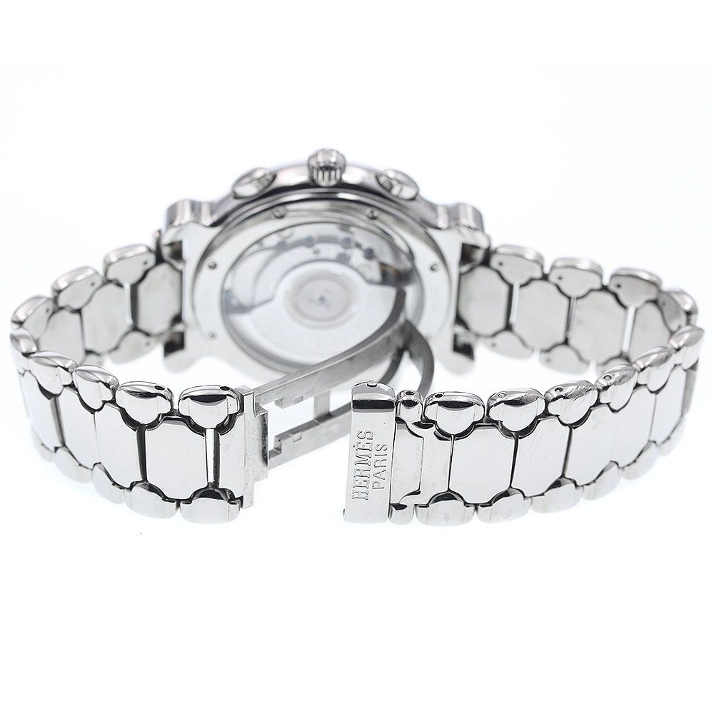  エルメス HERMES KP 1 910 ケプラー クロノグラフ 自動巻き メンズ _921477 自動巻き時計 腕時計(アナログ)