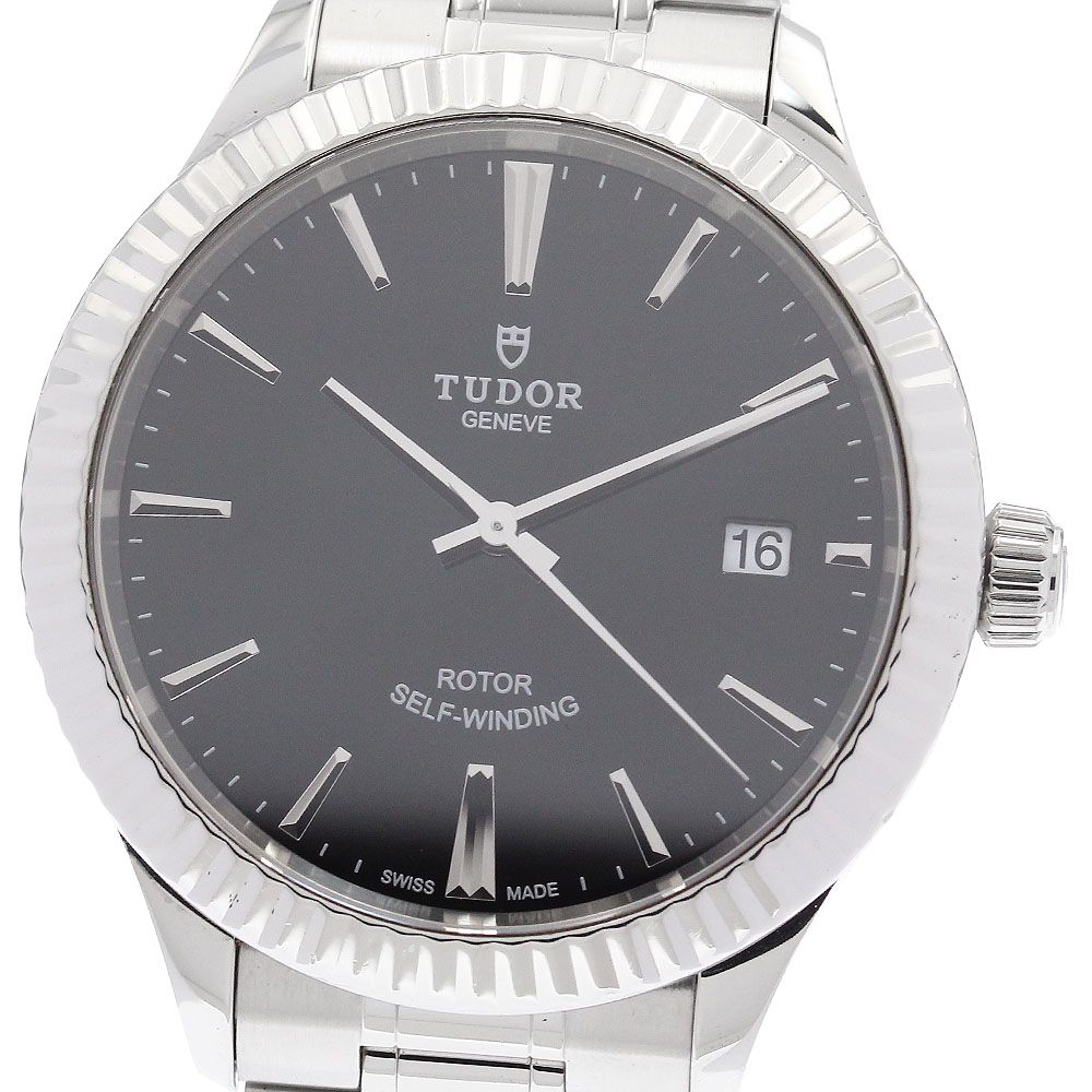 チュードル TUDOR 12510 スタイル デイト 自動巻き メンズ 保証書付き_933134