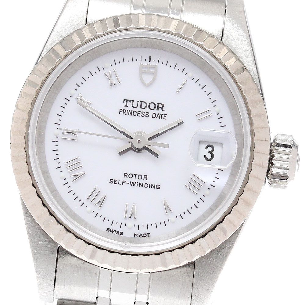 チュードル TUDOR 92414 プリンセス デイト WGベゼル デイト 自動巻き
