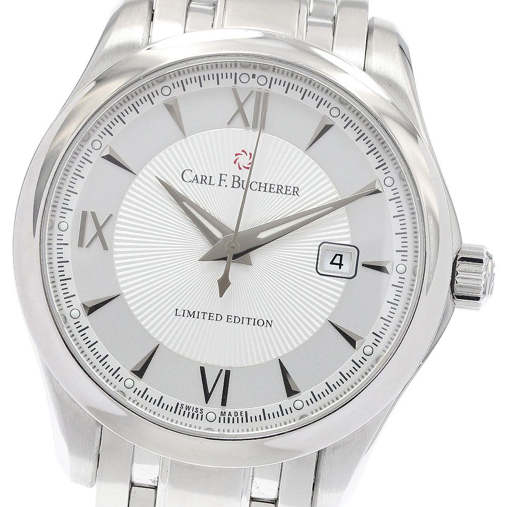 カール F ブヘラ CARL 10915 08 B マネロ オート デイト 自動巻き メンズ _934298