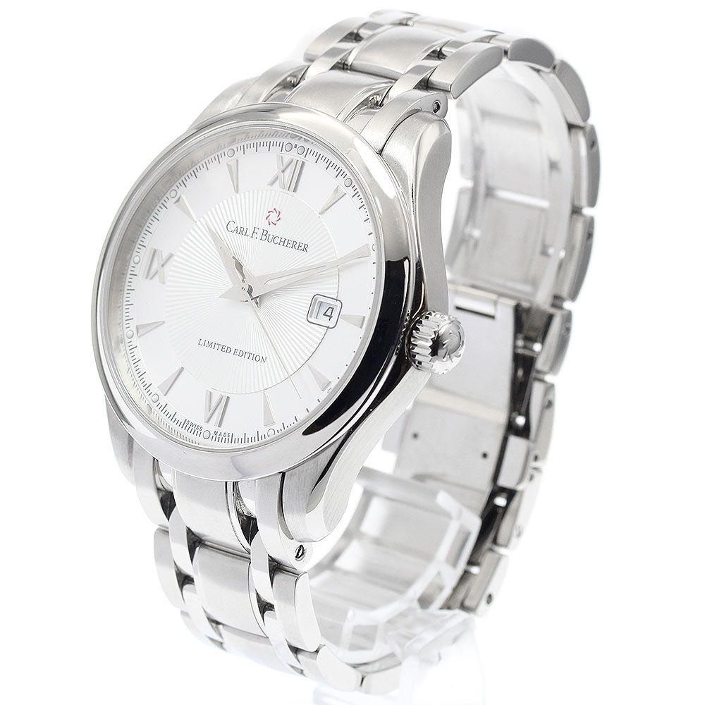 カール F ブヘラ CARL 10915 08 B マネロ オート デイト 自動巻き メンズ _934298
