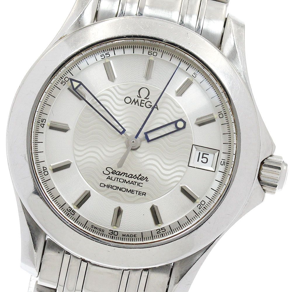 オメガ OMEGA 2501 31 シーマスター120 m デイト 自動巻き メンズ _930643
