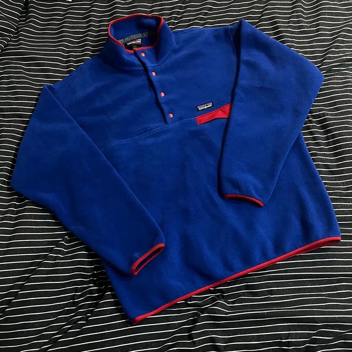 00 s patagonia Synchilla シンチラ フリース L ブルー