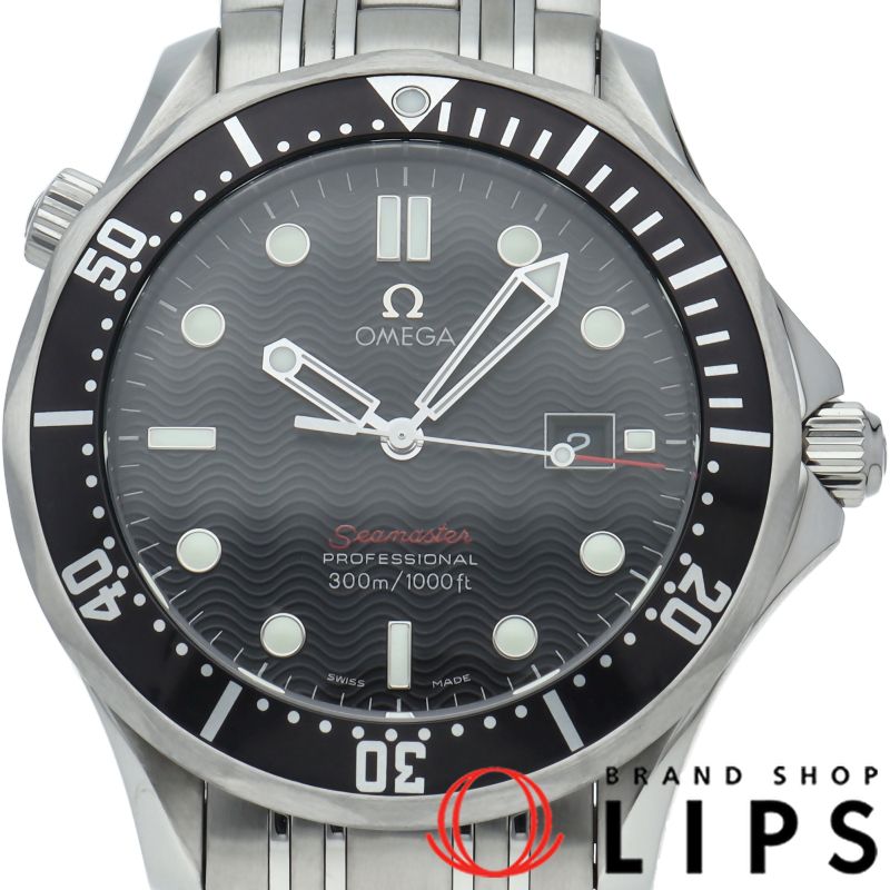 オメガ シーマスター300 M クォーツ 41 mm 212 30 61 01 001 箱 保証書 SS メンズ時計 ブラック