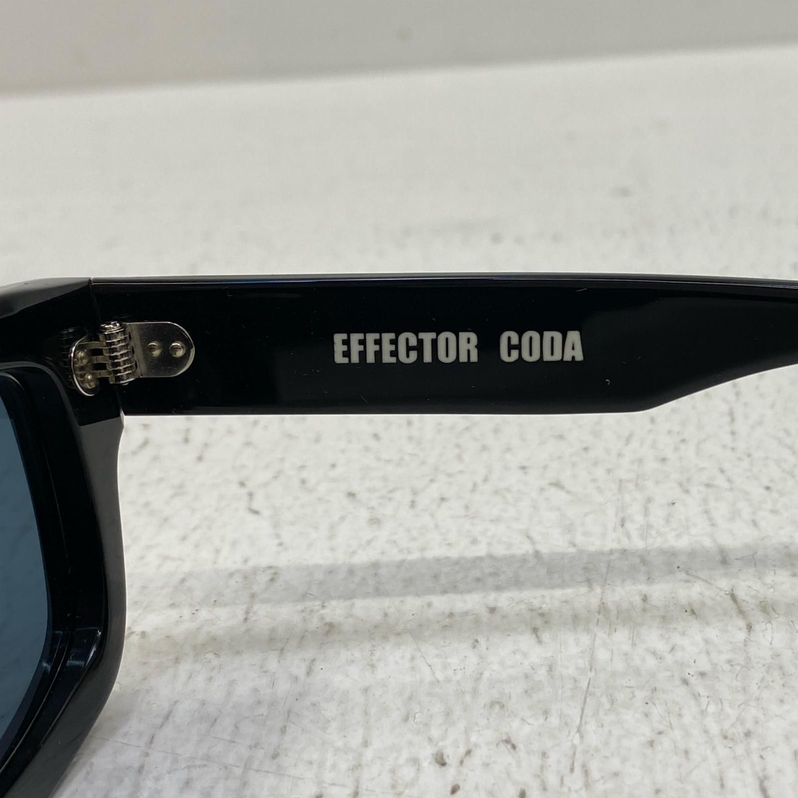 加古川店】 中古 EFFECTOR | エフェクター サングラス CODA ブラック