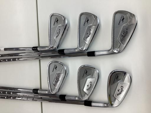 キャロウェイ X FORGED STAR 2021 6 S アイアンセット IR 特注シャフト フレックスS メンズ 男性用 右利き 右用 Cランク ゴルフクラブ