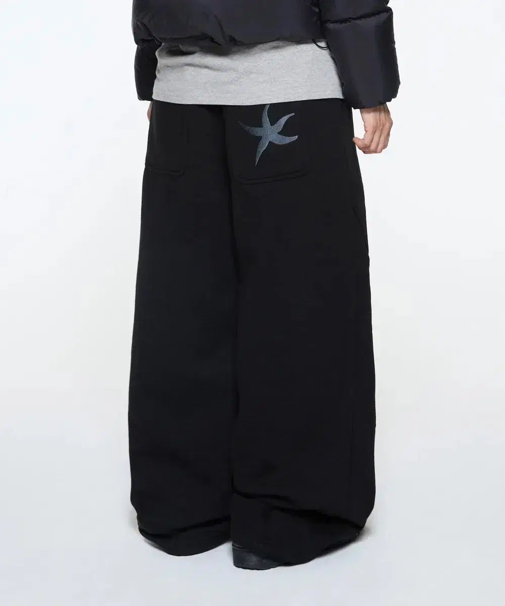 THECOLDESTMOMENT ザコールデストモーメント starfish sweat pants ブラック