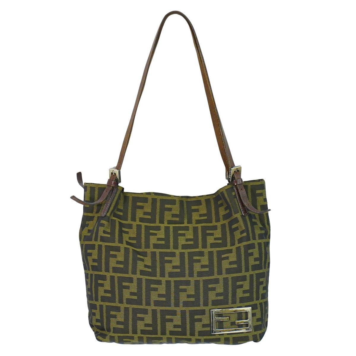 本物 フェンディ FENDI ズッカ ショルダーバッグ トートバッグ