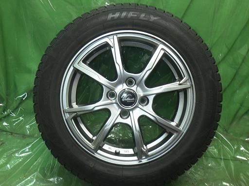 HIFLY スタッドレス 24年製 バリ山 15インチ ハイフライ Win turi