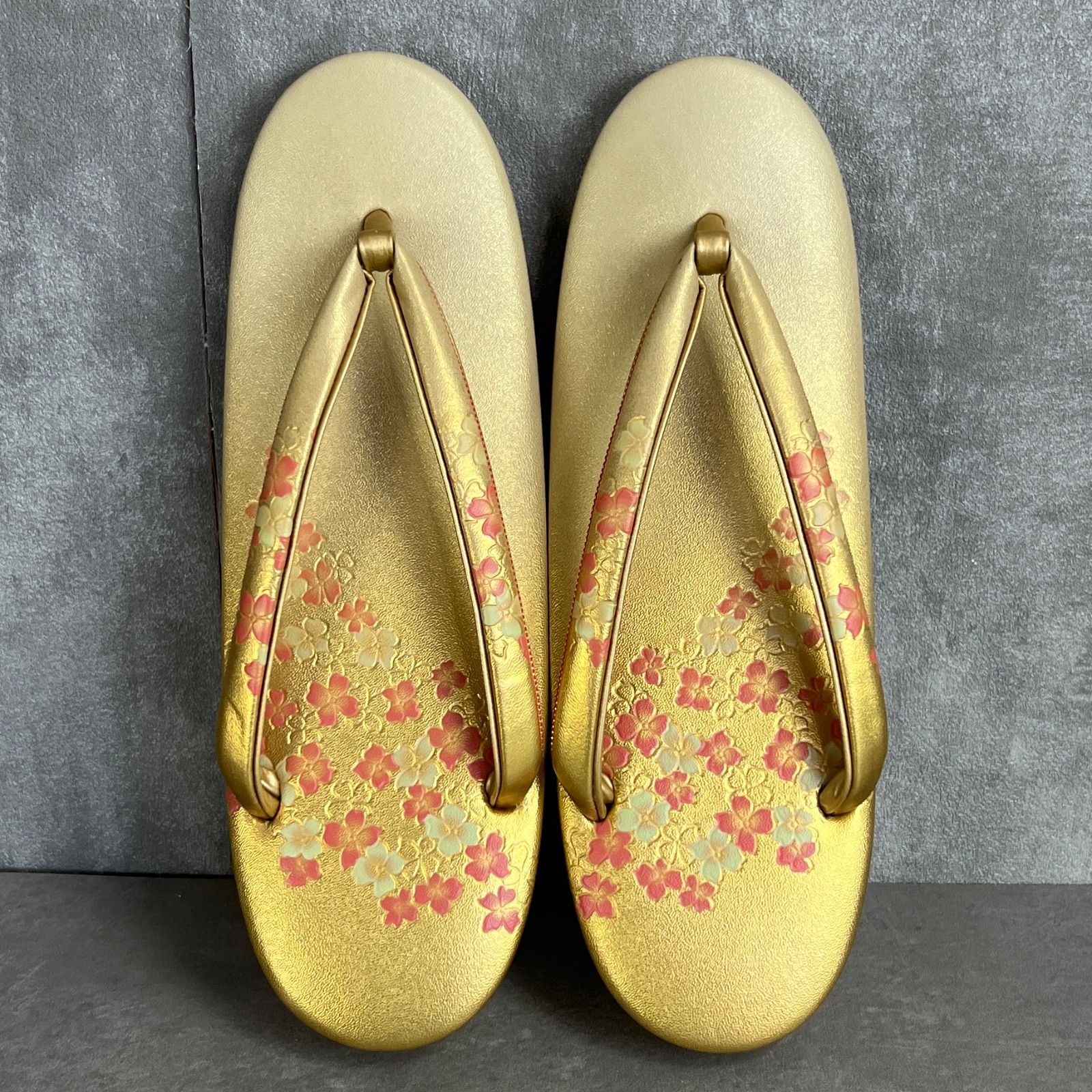 フォローで割引 ゴールド系 エナメル 合皮 レザー レディース草履 バッグ セット 女性 和装 和服 礼装 成人式 振袖 卒業式 入学式 冠婚葬祭 式典 結婚式 靴 鞄 ハンドバッグ ポーチ 03