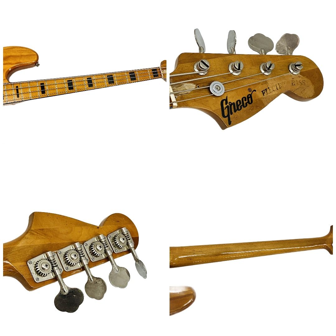 Greco 型番不明 エレキベース 楽器 70年代 現状品 グレコ ジャンク