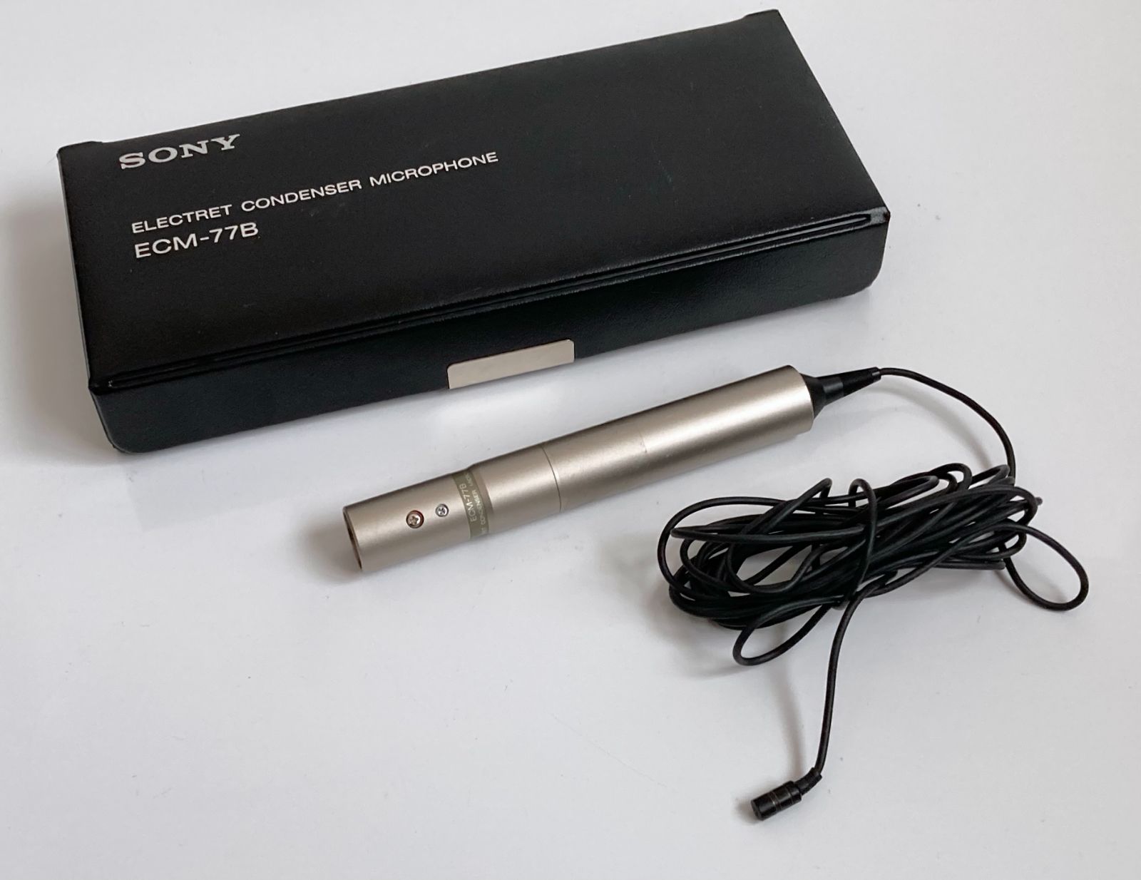 SONY ソニー ECM-77B 業務用 ピンマイク エレクトレットコンデンサー