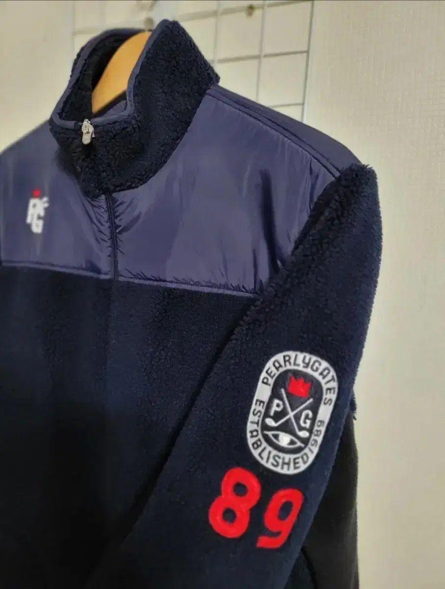 パーリーゲイツ PEARLY GATES フリース ジャケット ネイビー - メルカリ