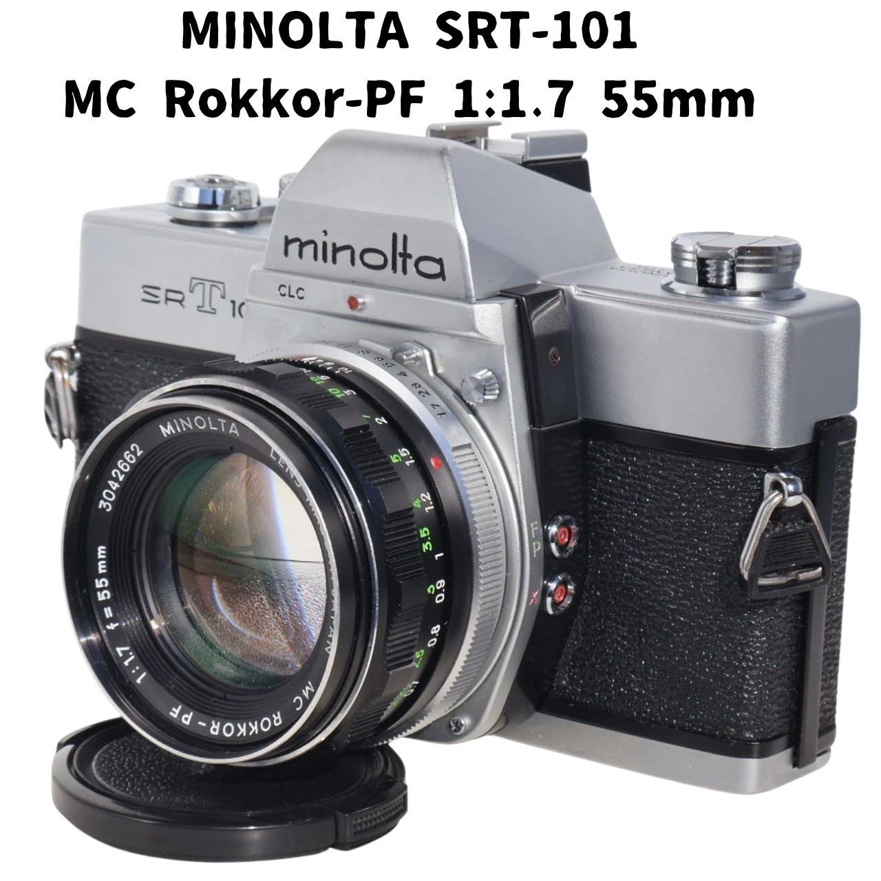 MINOLTA SRT101 + MC Rokkor-PF 1:1.7mm 55mm 整備済 - メルカリ