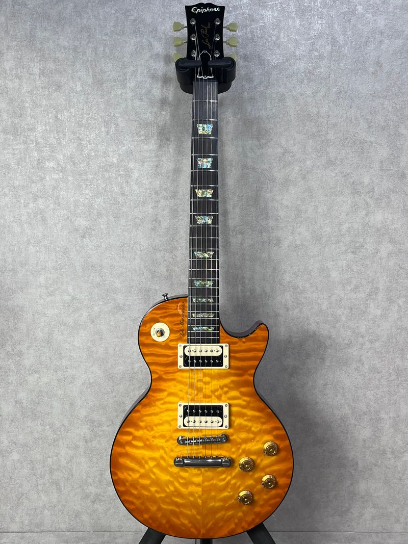楽器 Epiphone エピフォン ギター Elite TAK Matsumoto Les Paul Burst Mod 2004年製 471